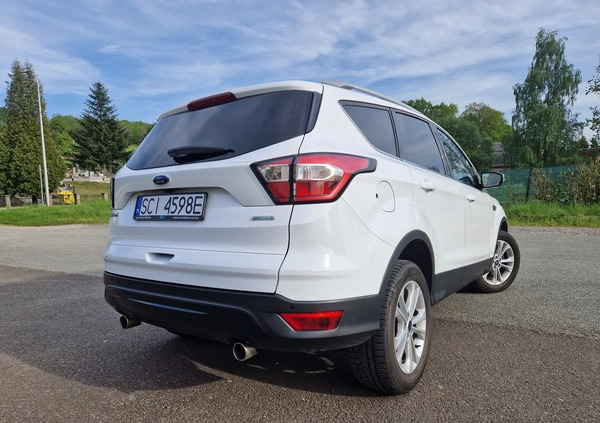 Ford Kuga cena 79500 przebieg: 51900, rok produkcji 2018 z Skoczów małe 172